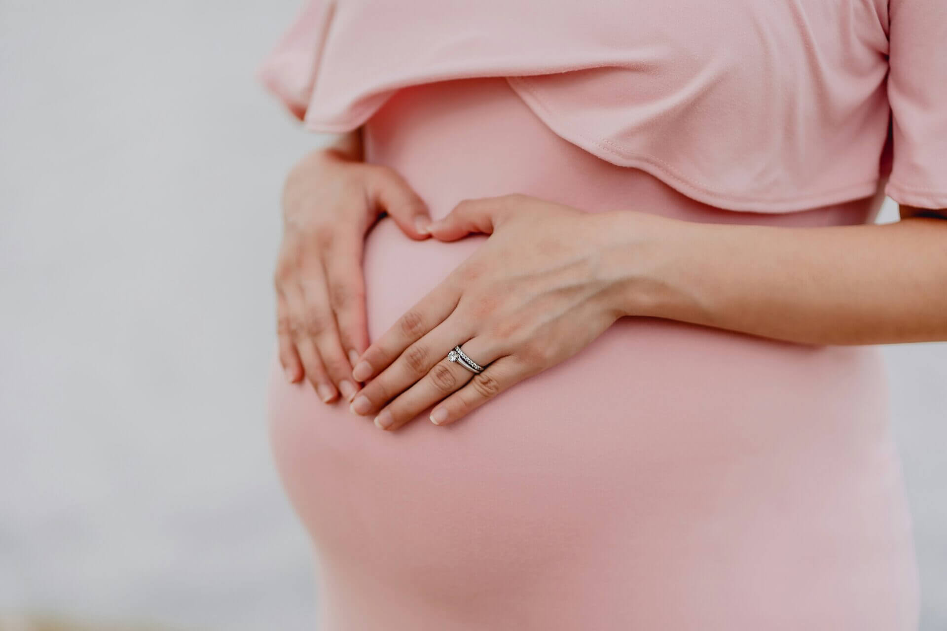 Pink Pragnent Women